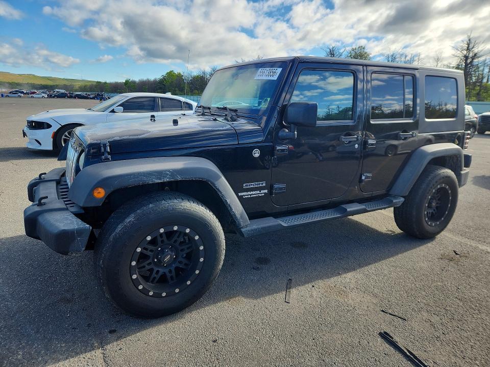 2010 Jeep Wrangler Unlimited მანქანა იყიდება აუქციონზე, vin: 1J4HA3H10AL166558, აუქციონის ნომერი: 55613856