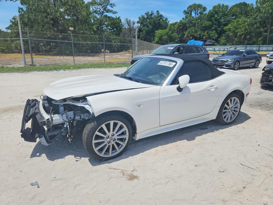 Aukcja sprzedaży 2017 Fiat 124 Spider, vin: JC1NFAEK5H0127727, numer aukcji: 52781786