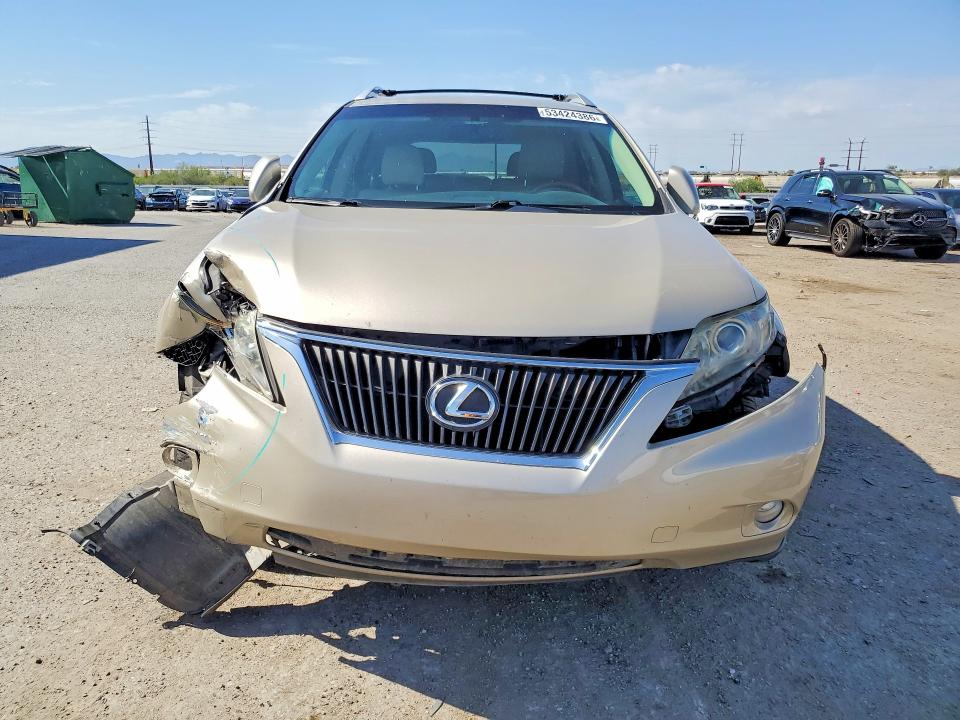 53424386 :رقم المزاد ، JTJZK1BA9B2004629 vin ، 2011 Lexus Rx مزاد بيع