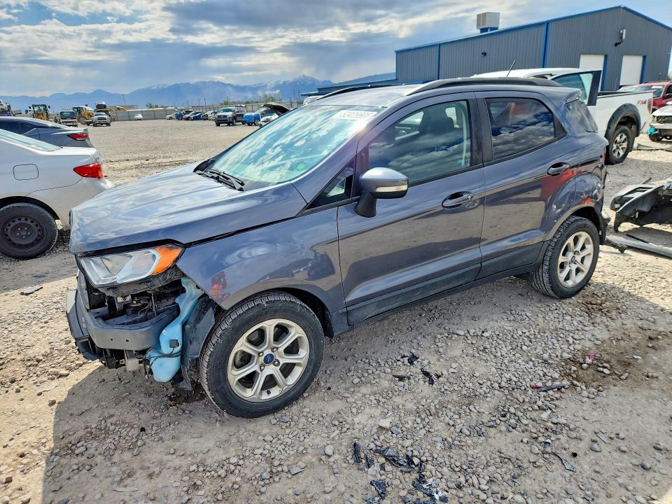 52429606 :رقم المزاد ، MAJ3P1TE7JC195302 vin ، 2018 Ford Ecosport مزاد بيع