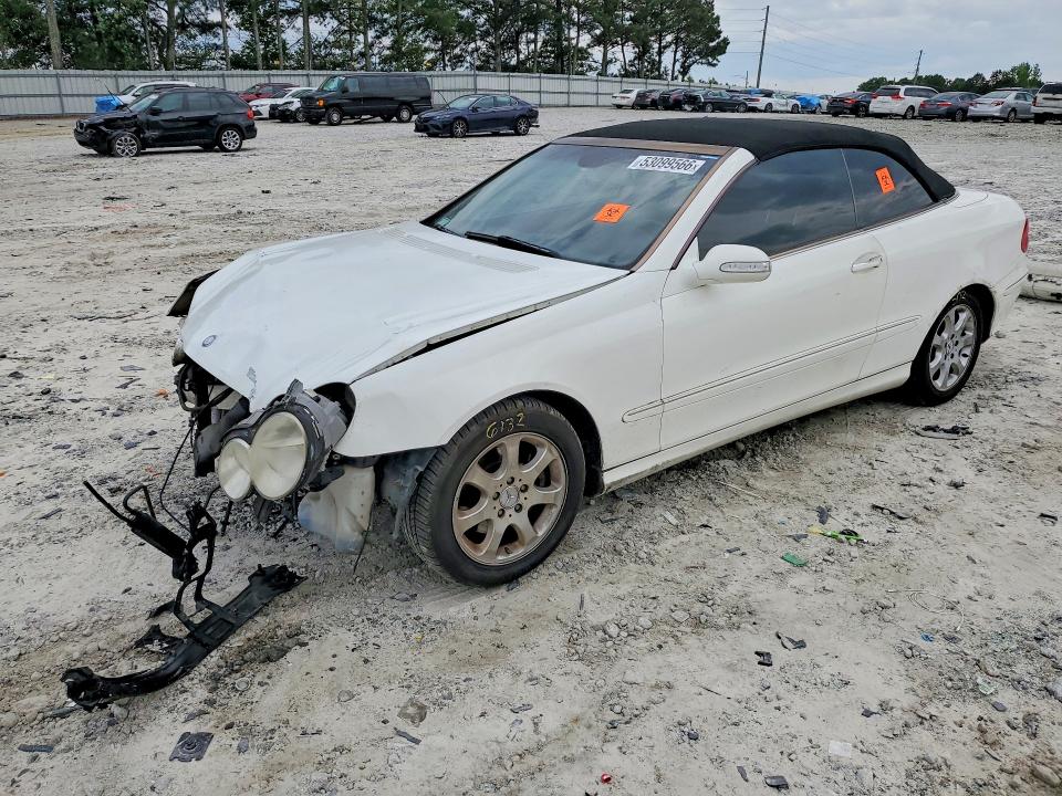 2004 Mercedes-benz Clk მანქანა იყიდება აუქციონზე, vin: WDBTK65G04T013964, აუქციონის ნომერი: 53099566
