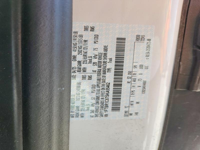 Продажа на аукционе авто 2025 Ford Transit, vin: 1FTBR1C87SKA55462, номер лота: 54101816