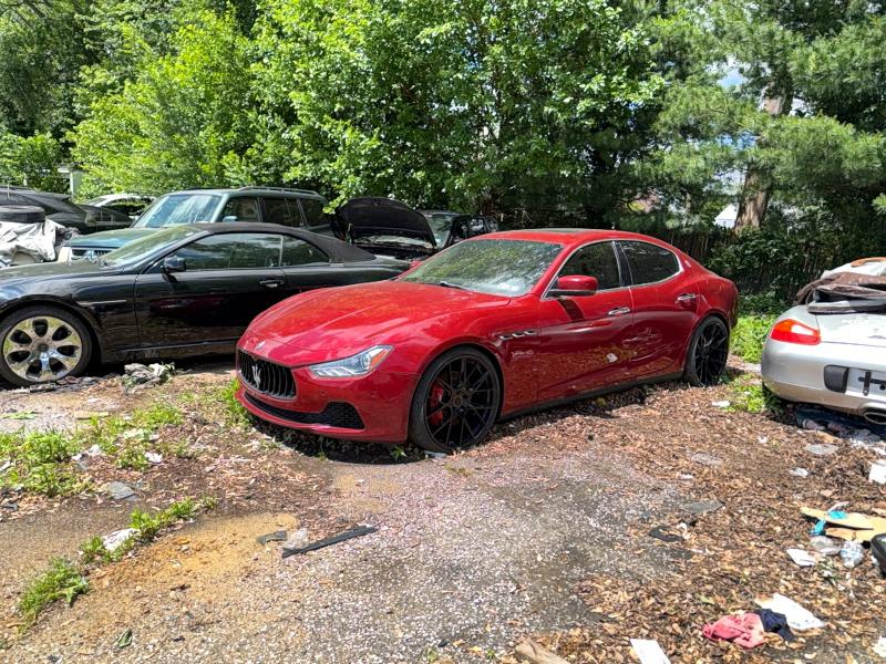 Продажа на аукционе авто 2015 Maserati Ghibli, vin: ZAM57RTA0F1140879, номер лота: 55837246