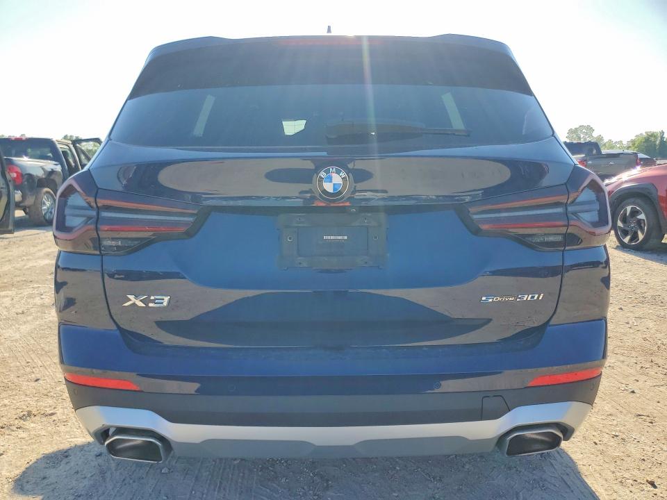 2022 Bmw X3 მანქანა იყიდება აუქციონზე, vin: 5UX43DP0XN9M21134, აუქციონის ნომერი: 53090746