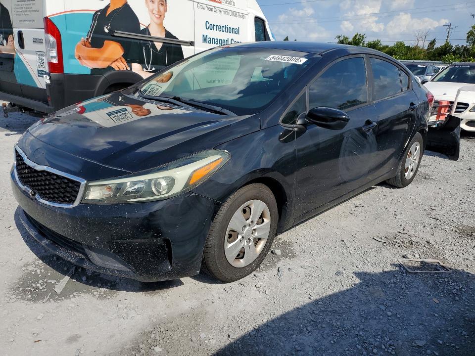 2017 Kia Forte მანქანა იყიდება აუქციონზე, vin: 3KPFL4A71HE144292, აუქციონის ნომერი: 54942806