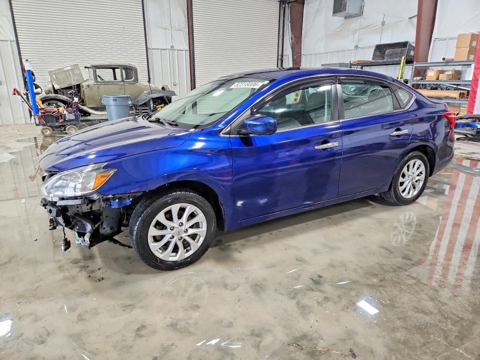 2018 Nissan Sentra მანქანა იყიდება აუქციონზე, vin: 3N1AB7AP3JL658275, აუქციონის ნომერი: 52318006