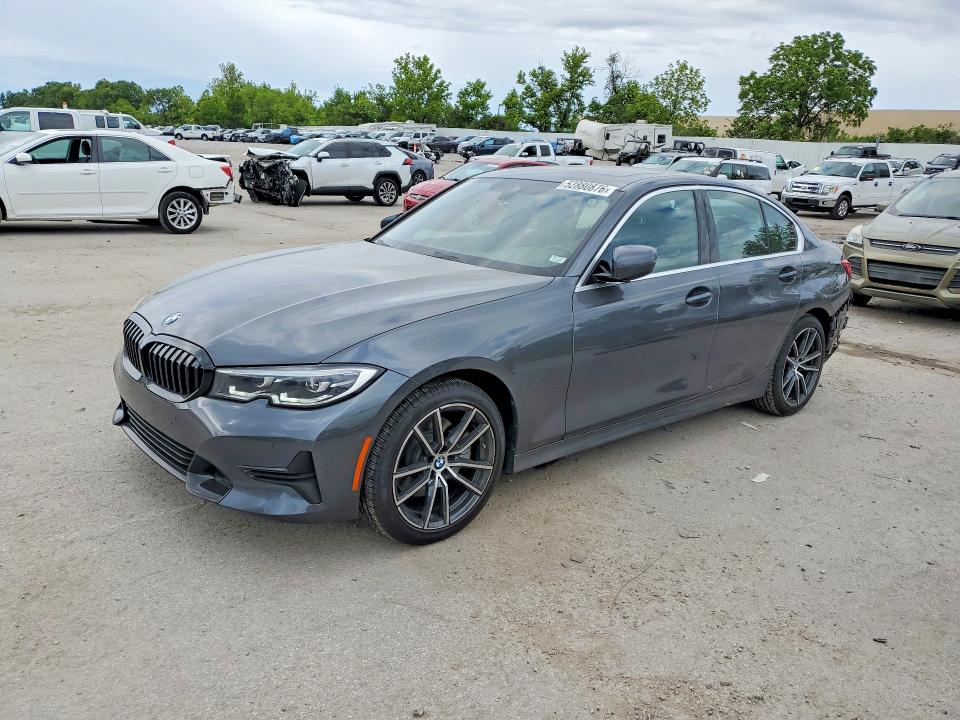 2021 Bmw 330xi მანქანა იყიდება აუქციონზე, vin: 3MW5R7J01M8B55734, აუქციონის ნომერი: 52880876