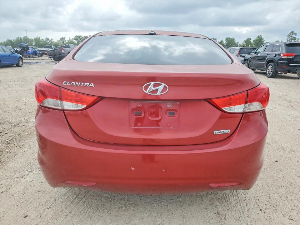 52440056 :رقم المزاد ، KMHDH4AEXCU462506 vin ، 2012 Hyun Elantra مزاد بيع