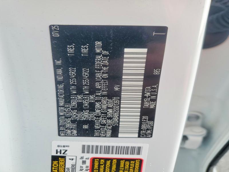 Продаж на аукціоні авто 2025 Lexus Tx 500h, vin: 5TDABAB62SS013970, номер лоту: 54003376