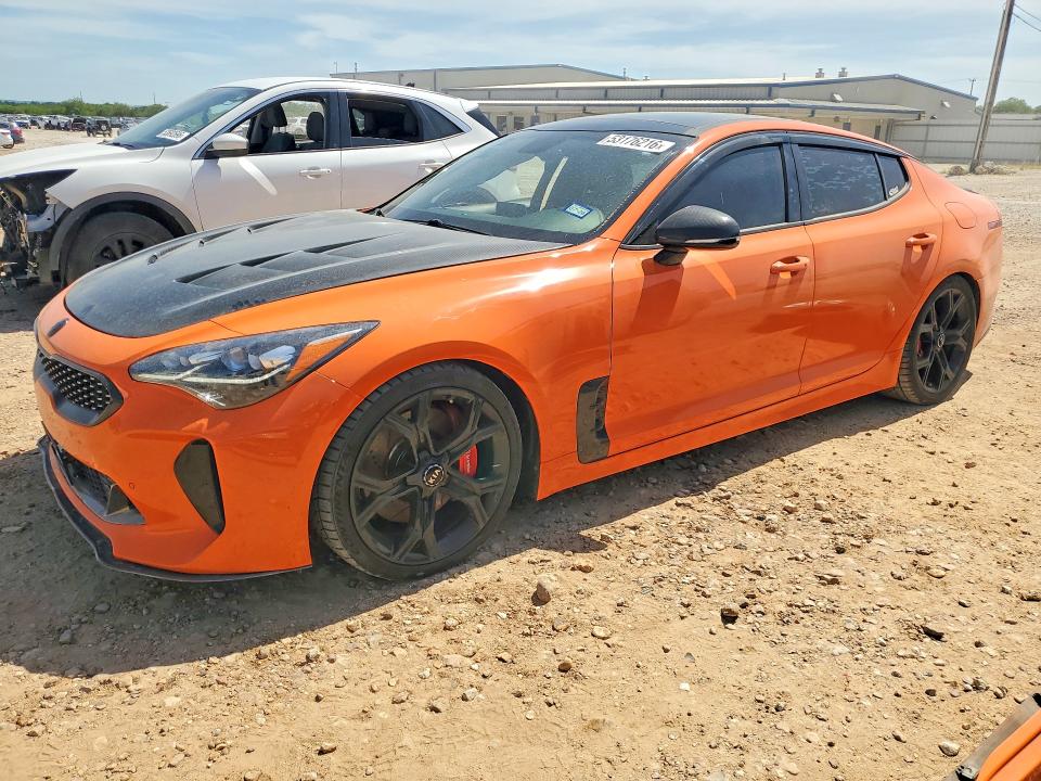 2019 Kia Stinger მანქანა იყიდება აუქციონზე, vin: KNAE35LC9K6071176, აუქციონის ნომერი: 53176216