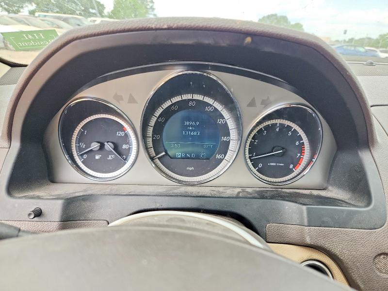 2009 Mercedes-benz C მანქანა იყიდება აუქციონზე, vin: WDDGF54X49F231310, აუქციონის ნომერი: 53600236