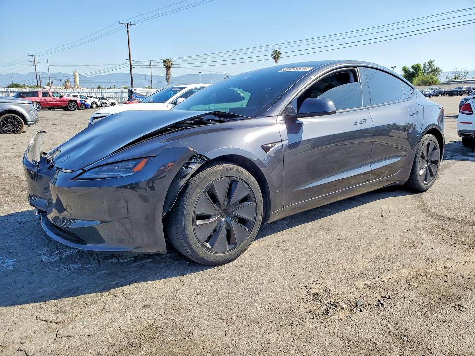 52455526 :رقم المزاد ، 5YJ3E1EA9RF722572 vin ، 2024 Tesla Model 3 مزاد بيع