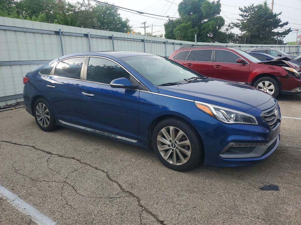 Продажа на аукционе авто 2017 Hyundai Sonata, vin: 5NPE34AF2HH443241, номер лота: 54959676