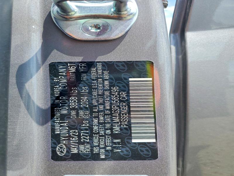 Продажа на аукционе авто 2023 Hyundai Elantra, vin: KMHLM4AG3PU585496, номер лота: 51429496
