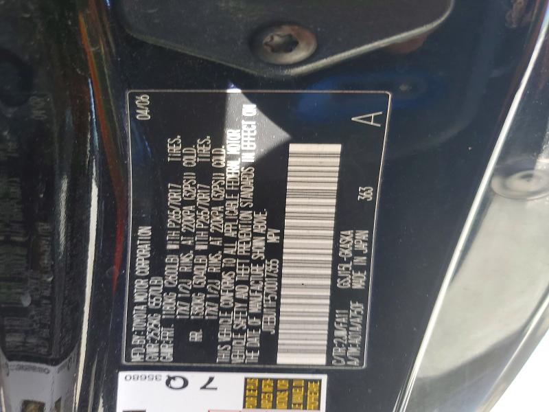 53601856 :رقم المزاد ، JTEBU11F570017355 vin ، 2007 Toyota Fj Cruiser مزاد بيع