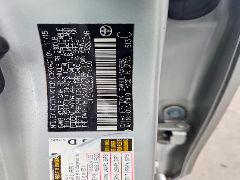 Aukcja sprzedaży 2016 Toyota Prius V, vin: JTDZN3EU2GJ046200, numer aukcji: 52688566
