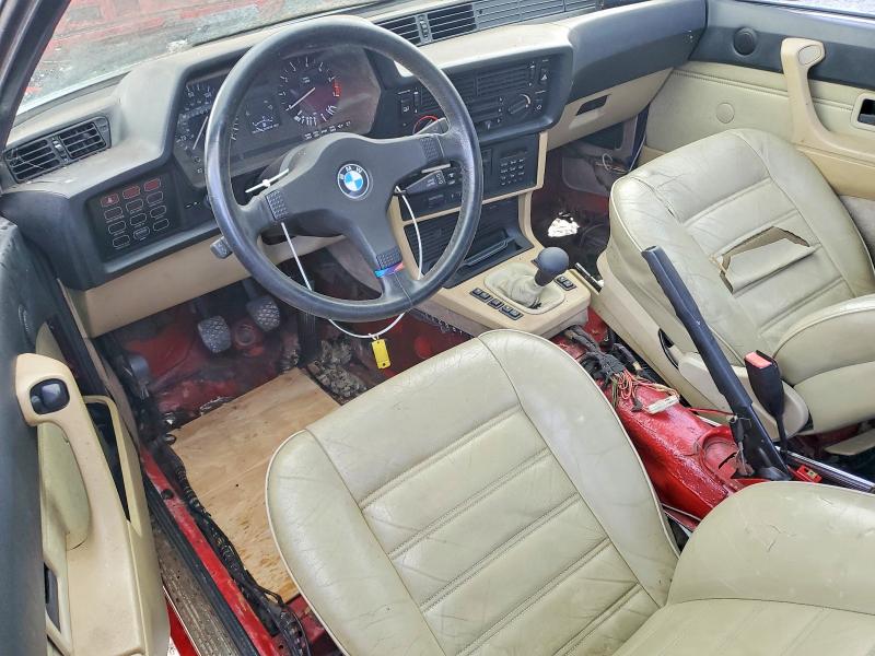 Aukcja sprzedaży 1987 Bmw 635, vin: WBAEC7404H0608080, numer aukcji: 54538616