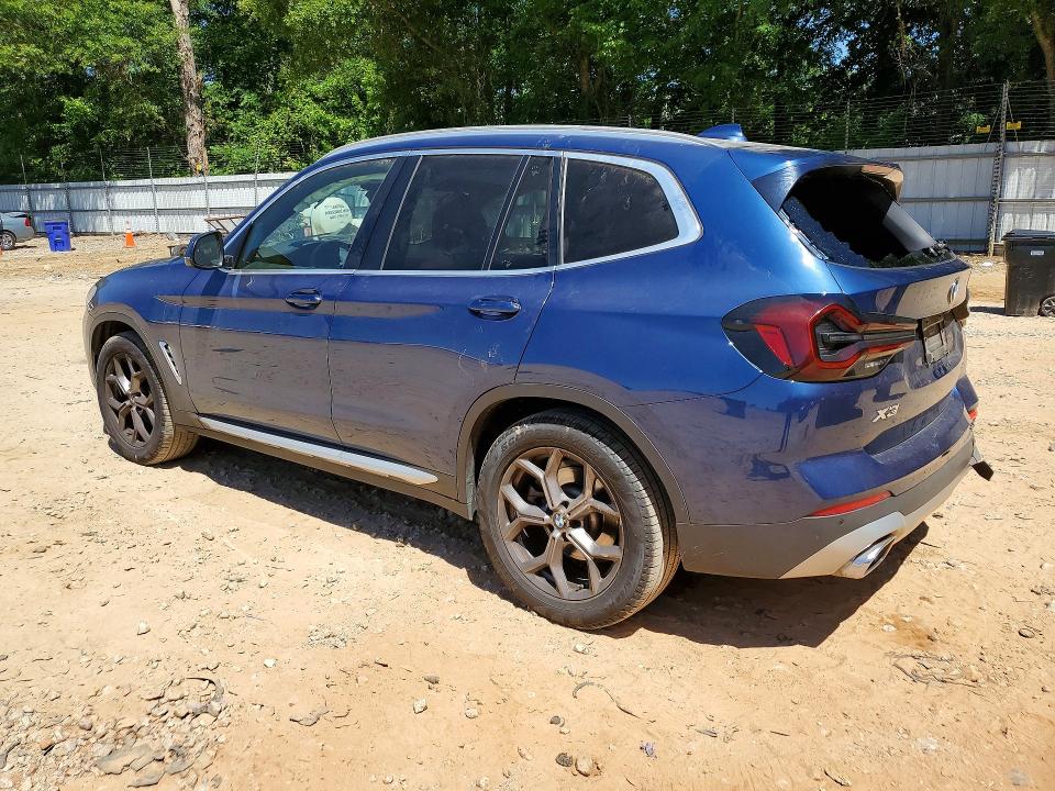 2022 Bmw X3 მანქანა იყიდება აუქციონზე, vin: 5UX43DP08N9H43161, აუქციონის ნომერი: 53554766