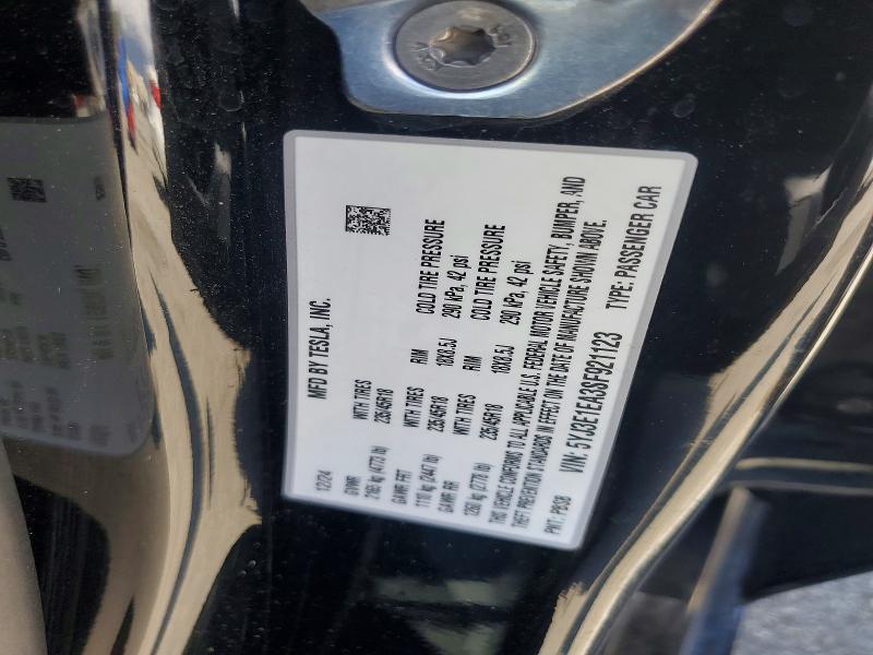 Aukcja sprzedaży 2025 Tesla Model 3, vin: 5YJ3E1EA3SF921123, numer aukcji: 52416986