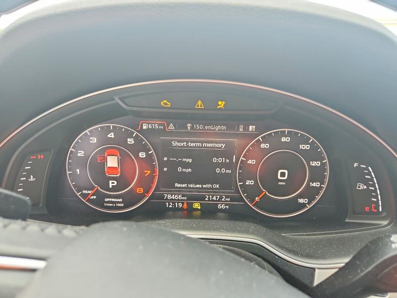 2019 Audi Q7 მანქანა იყიდება აუქციონზე, vin: WA1LHAF7XKD029088, აუქციონის ნომერი: 54730976