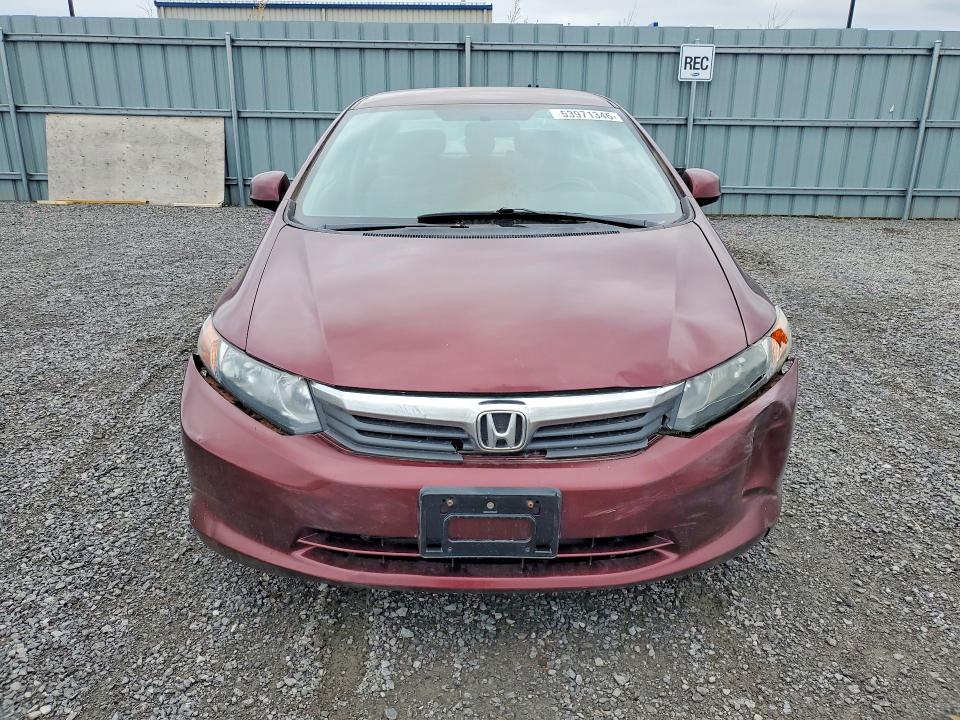 Продаж на аукціоні авто 2012 Honda Civic, vin: 2HGFB2F44CH036608, номер лоту: 53971346