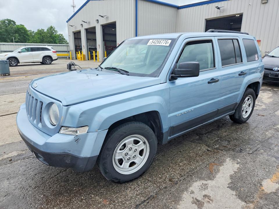 Продажа на аукционе авто 2013 Jeep Patriot, vin: 1C4NJPBAXDD250510, номер лота: 54266776