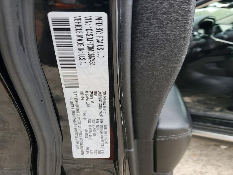 Aukcja sprzedaży 2021 Dodge Durango, vin: 1C4SDJFT3MC662454, numer aukcji: 53004626