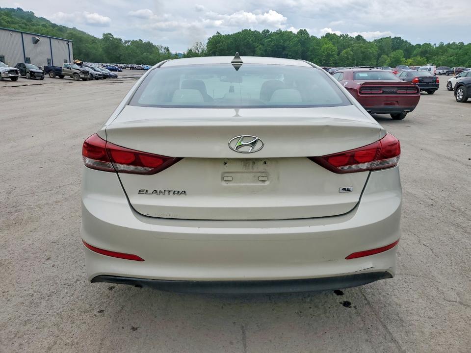 54554276 :رقم المزاد ، KMHD74LF4HU127564 vin ، 2017 Hyundai Elantra مزاد بيع