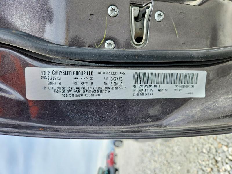 Продажа на аукционе авто 2015 Dodge Dart, vin: 1C3CDFDH6FD150513, номер лота: 53891716