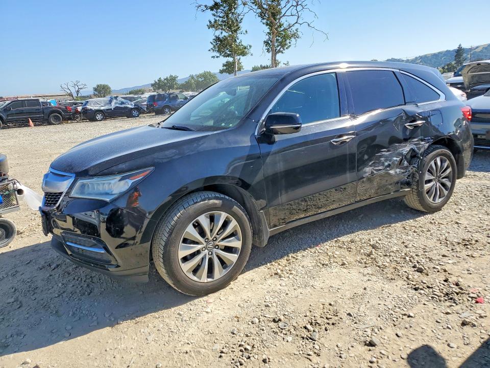 Продажа на аукционе авто 2016 Acura Mdx, vin: 5FRYD4H47GB061409, номер лота: 52850826