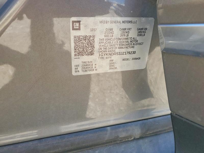 Продажа на аукционе авто 2018 Cadillac Xt5, vin: 1GYKNDRS3JZ179230, номер лота: 54552796
