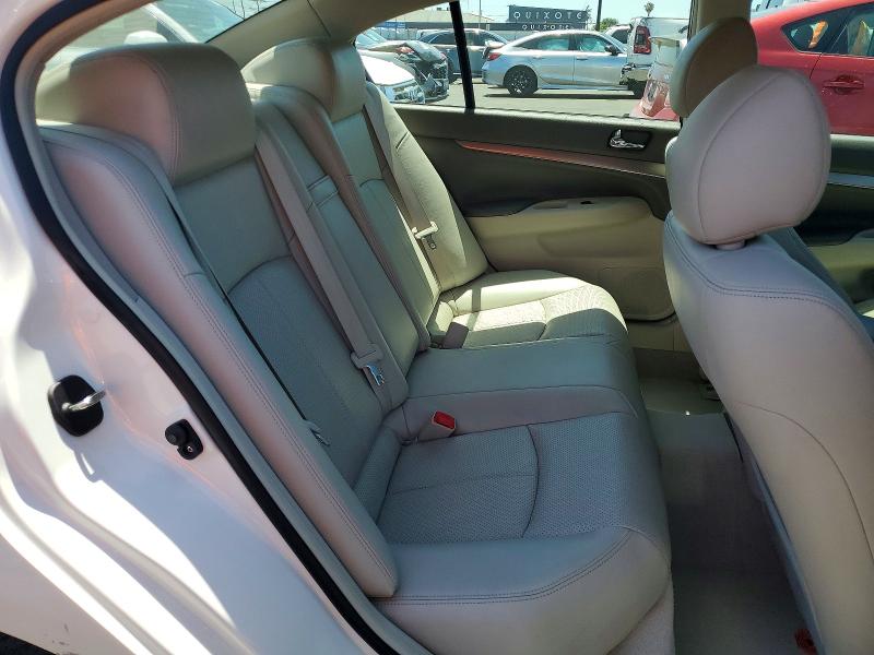 2011 Infiniti G25 Sedan მანქანა იყიდება აუქციონზე, vin: JN1DV6AP9BM601908, აუქციონის ნომერი: 52552656