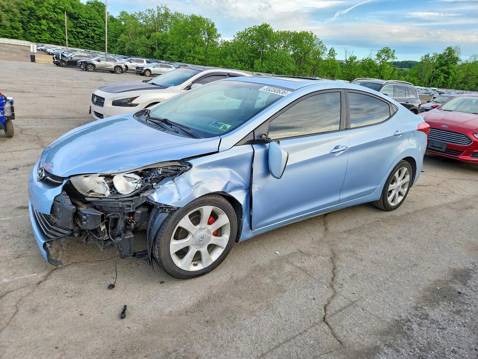 Продажа на аукционе авто 2012 Hyundai Elantra, vin: KMHDH4AE5CU289624, номер лота: 55350636
