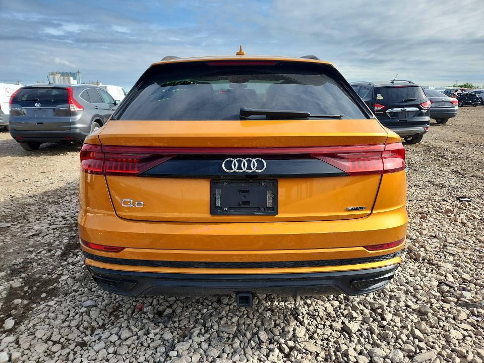 53747066 :رقم المزاد ، WA1FVAF11KD004582 vin ، 2019 Audi Q8 مزاد بيع