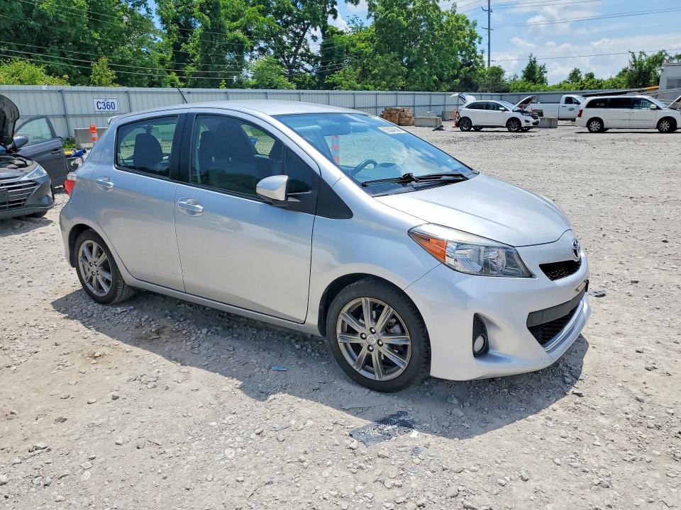 2014 Toyota Yaris 3d მანქანა იყიდება აუქციონზე, vin: JTDKTUD31ED593024, აუქციონის ნომერი: 55334926