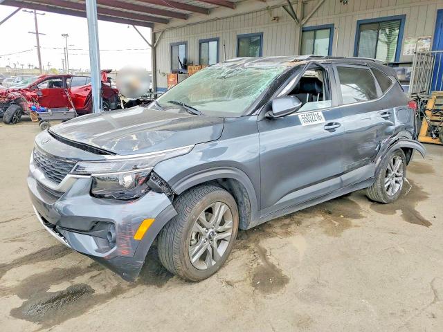 Auction sale of the 2021 Kia Seltos, vin: KNDEU2AA1M7141329, lot number: 55032216