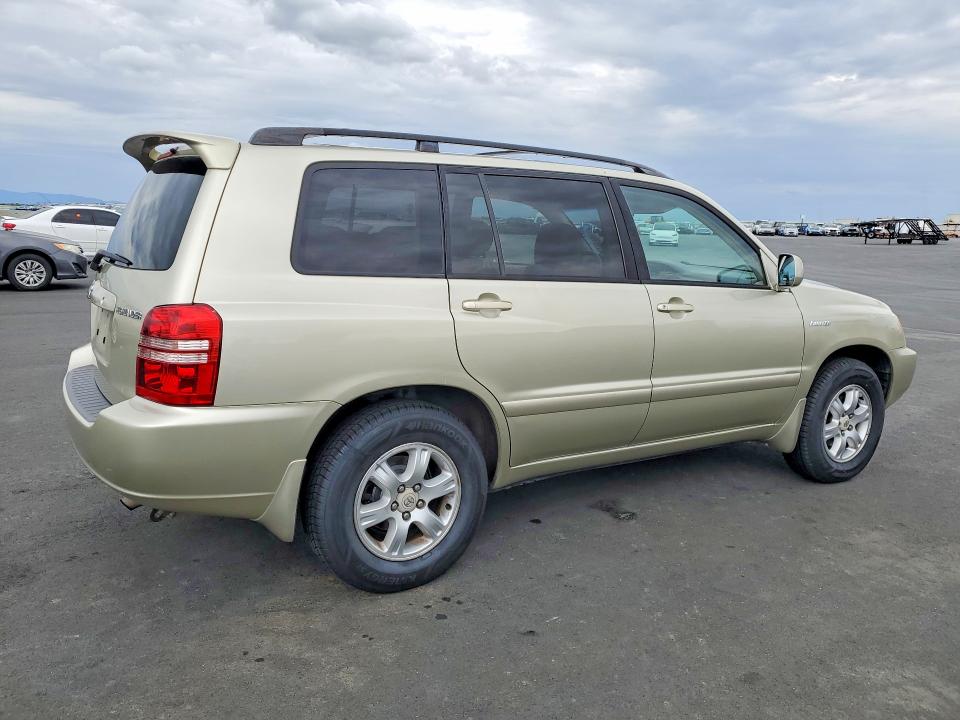 2003 Toyota Highlander მანქანა იყიდება აუქციონზე, vin: JTEGF21A630111555, აუქციონის ნომერი: 52459016