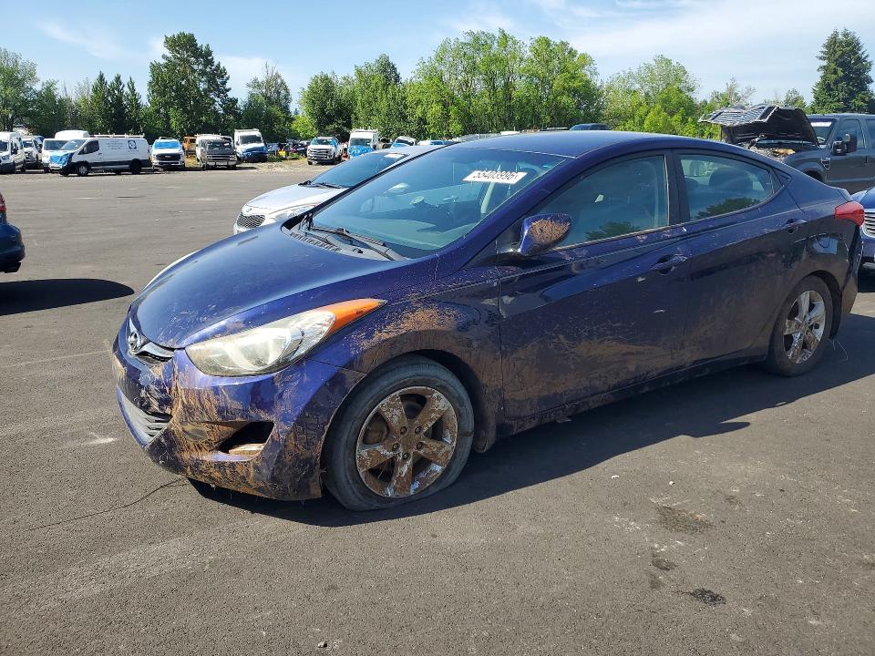 Aukcja sprzedaży 2013 Hyundai Elantra, vin: 5NPDH4AE2DH258900, numer aukcji: 55403996