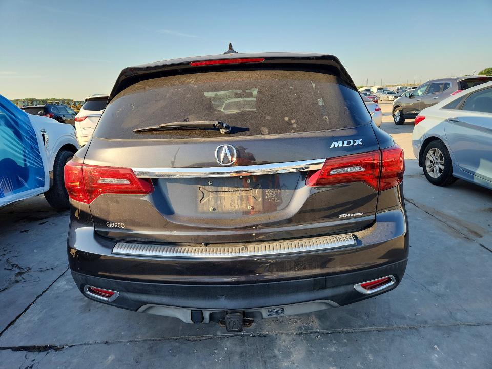Продаж на аукціоні авто 2014 Acura Mdx, vin: 5FRYD4H21EB020446, номер лоту: 51645236