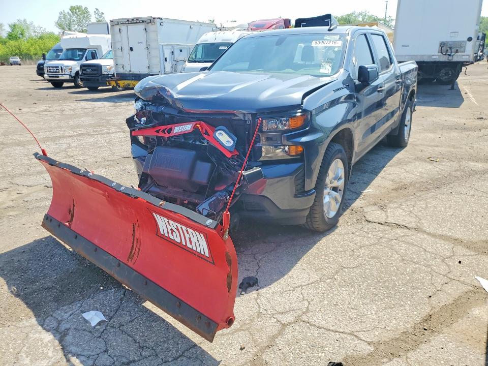 Продаж на аукціоні авто 2021 Chevrolet Silverado, vin: 1GCPYBEK6MZ264113, номер лоту: 53907216