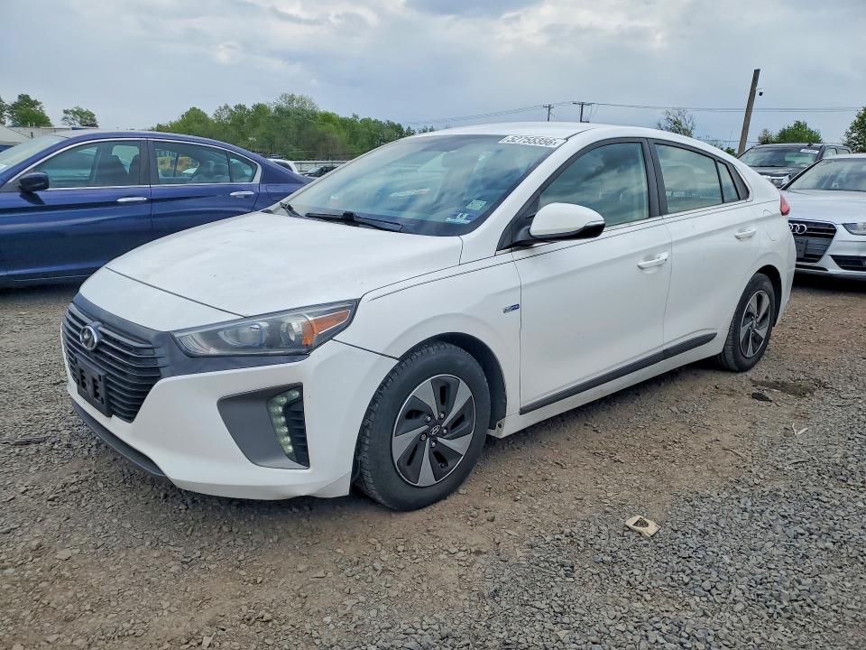 52755356 :رقم المزاد ، KMHC75LC3HU035403 vin ، 2017 Hyundai Ioniq مزاد بيع