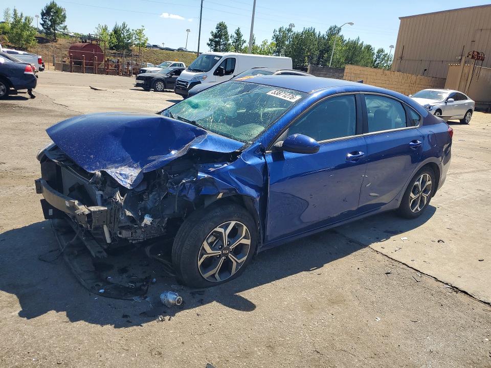 53871276 :رقم المزاد ، 3KPF24AD9LE260020 vin ، 2020 Kia Forte مزاد بيع