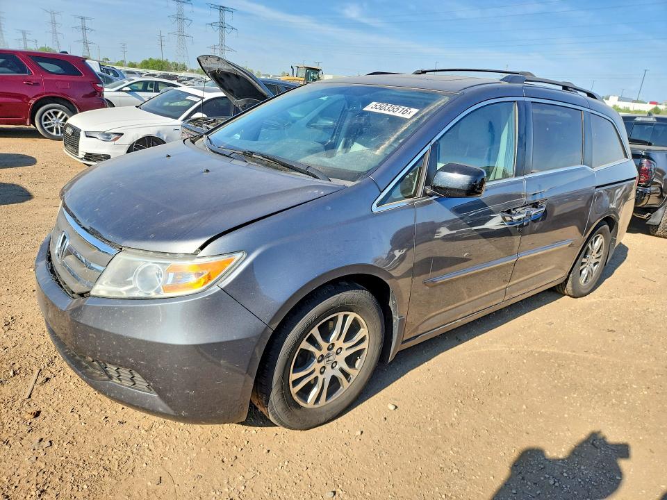 Продажа на аукционе авто 2013 Honda Odyssey, vin: 5FNRL5H68DB034635, номер лота: 55035516