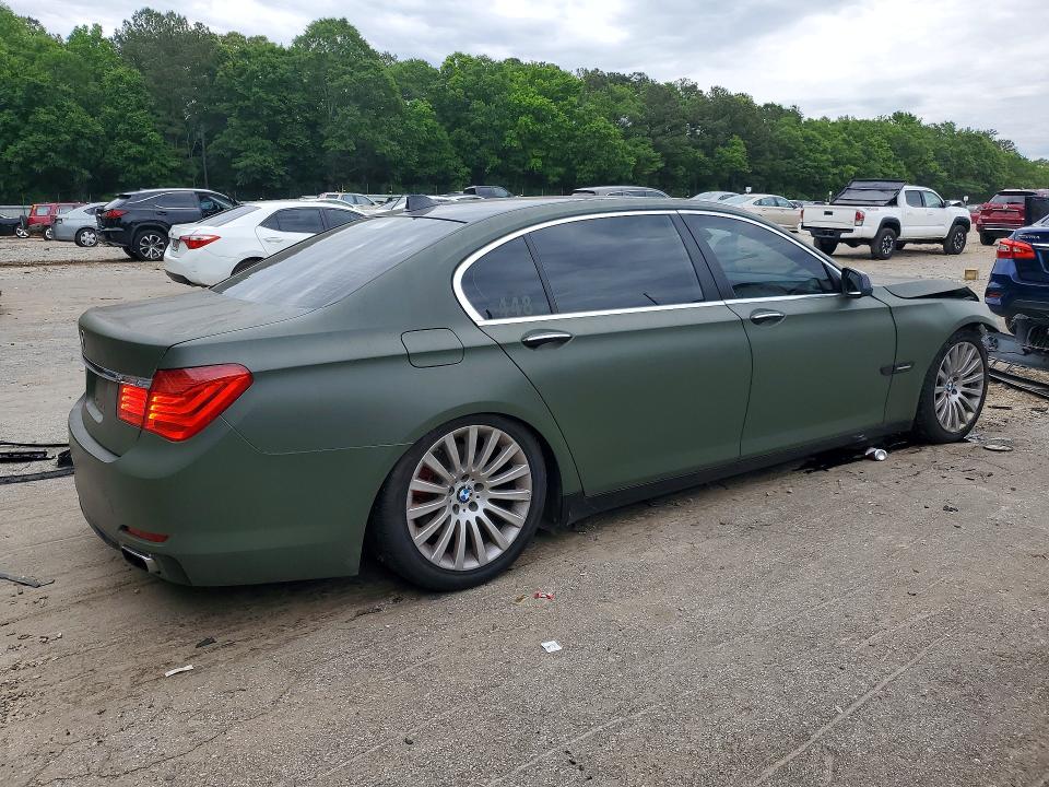 Продаж на аукціоні авто 2012 Bmw 740, vin: WBAKB4C55CC576300, номер лоту: 51952436