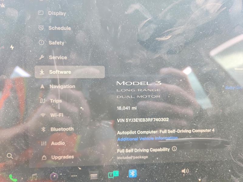 Продажа на аукционе авто 2024 Tesla Model 3, vin: 5YJ3E1EB3RF740302, номер лота: 52360056