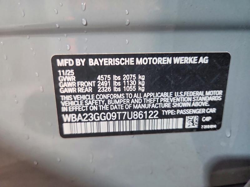53636826 :رقم المزاد ، WBA23GG09T7U86122 vin ، 2026 Bmw 228xi مزاد بيع
