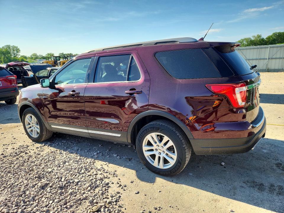 54691036 :رقم المزاد ، 1FM5K8D80JGA18579 vin ، 2018 Ford Explorer مزاد بيع