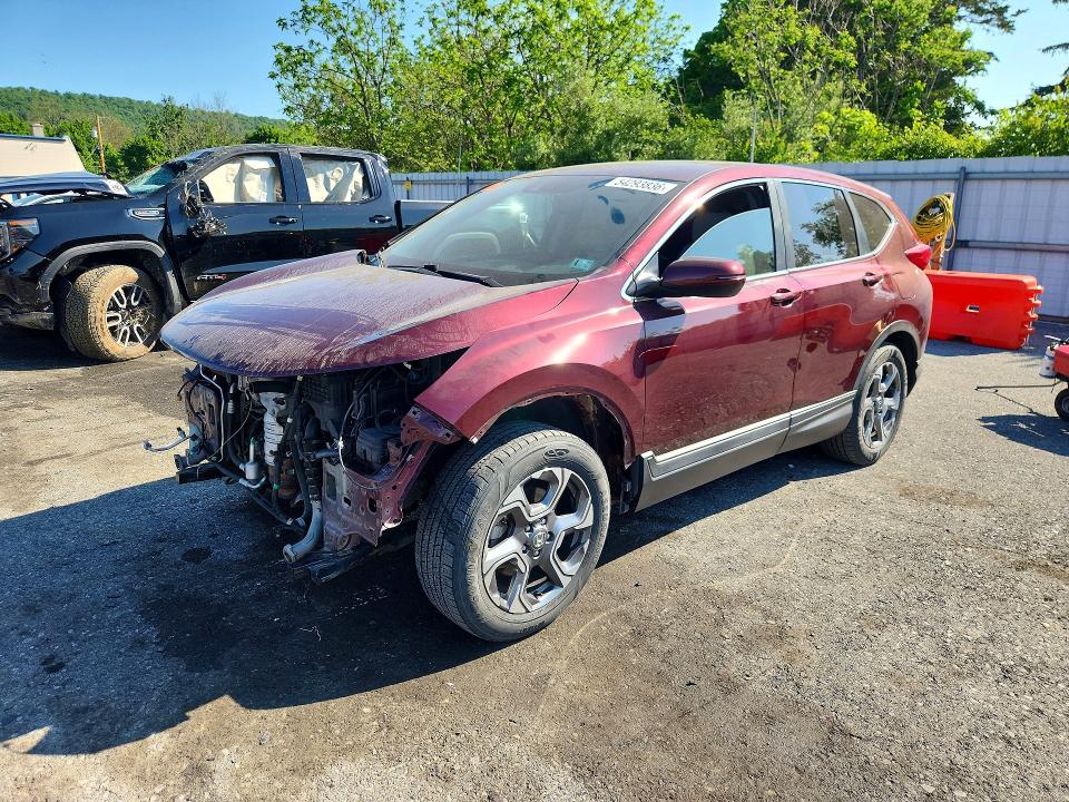 54293836 :رقم المزاد ، 5J6RW2H80HL002184 vin ، 2017 Honda Cr-v مزاد بيع
