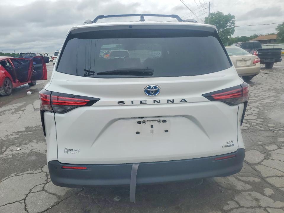 Aukcja sprzedaży 2022 Toyota Sienna, vin: 5TDJRKEC6NS107907, numer aukcji: 54285526