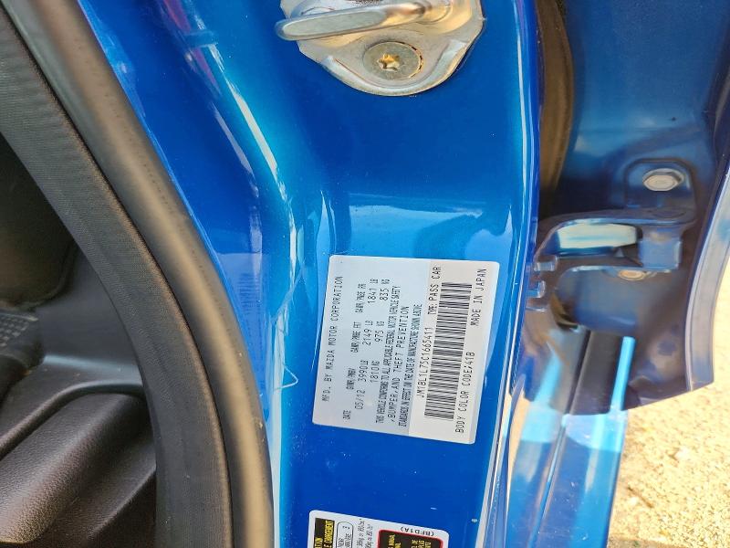 Aukcja sprzedaży 2012 Mazda 3, vin: JM1BL1L75C1665411, numer aukcji: 55222016